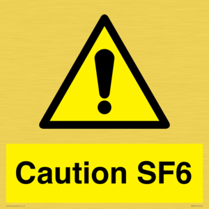 Caution SF6